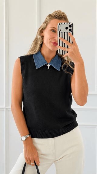 Sunday Layers Knit Vest