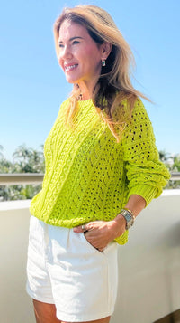 Sunlit Layers of Texture Sweater