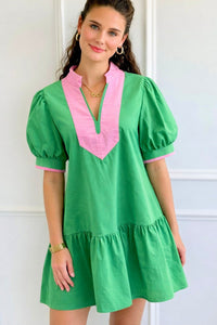 Sweet Contrast Dress