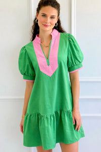 Sweet Contrast Dress