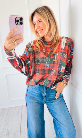 Tartan Tigers Italian St Tropez Knit