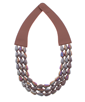 Sunlit Radiance 3 Row Necklace- Purple-230 Jewelry-GS JEWELRY-Coastal Bloom Boutique, find the trendiest versions of the popular styles and looks Located in Indialantic, FL