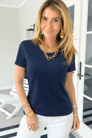 The Everyday Essential Tee - Navy