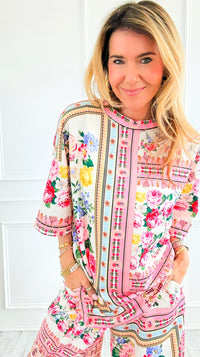 The Floral Mosaic Italian Scuba Set