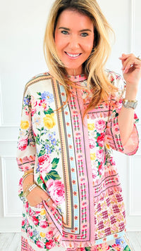 The Floral Mosaic Italian Scuba Set