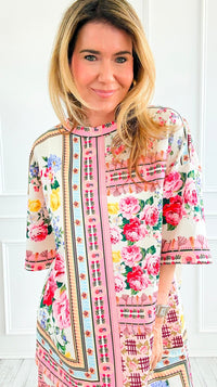 The Floral Mosaic Italian Scuba Set