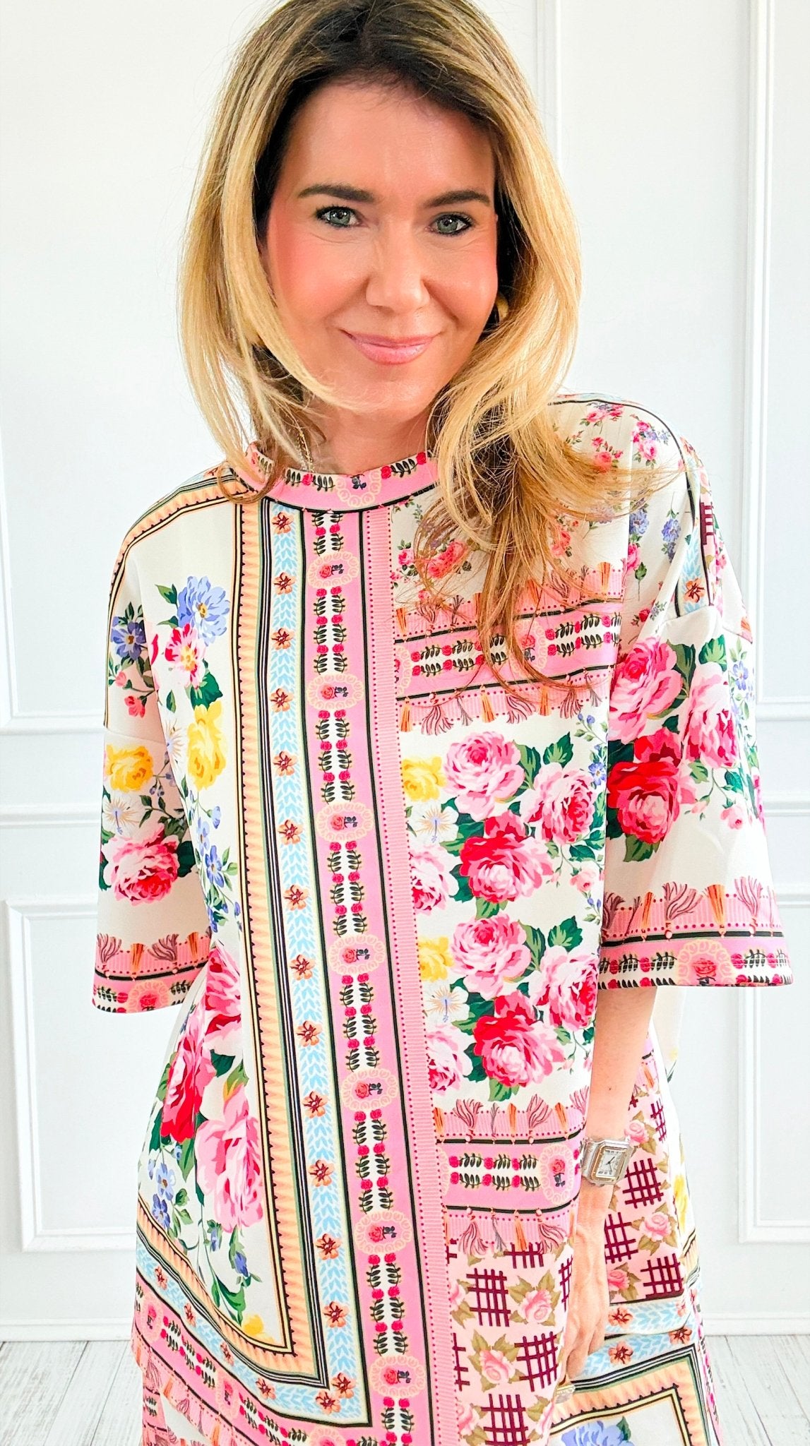 The Floral Mosaic Italian Scuba Set