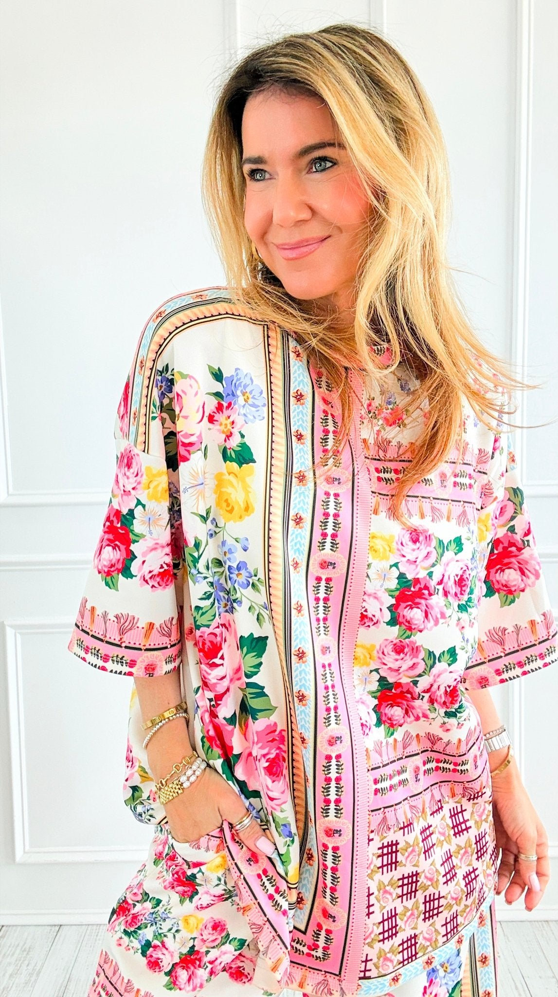 The Floral Mosaic Italian Scuba Set