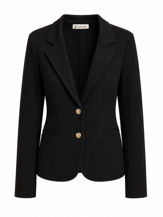 The Ini Italian Blazer- Black