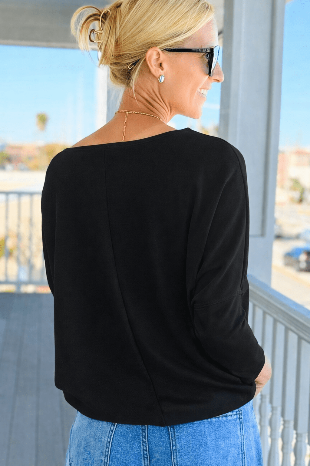 The Margo Top - Black
