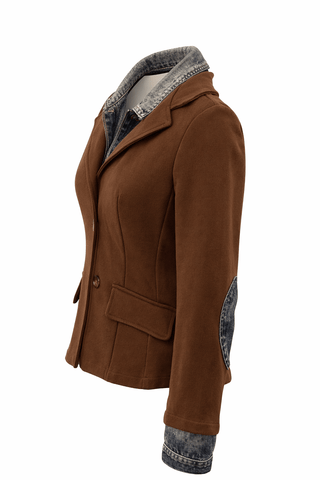 The Milan Edit Italian Jacket - Brown