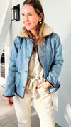 The Switch Up Reversible Jacket-160 Jackets-rivir-Coastal Bloom Boutique, find the trendiest versions of the popular styles and looks Located in Indialantic, FL