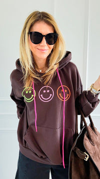Three Shades of Happiness Italian Sweatshirt-110 Long Sleeve Tops-LAVVIA-Coastal Bloom Boutique, find the trendiest versions of the popular styles and looks Located in Indialantic, FL