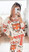 Tiger Seeds-Block Print Sweatshirt-110 Long Sleeve Tops-L.A SOUL-Coastal Bloom Boutique, find the trendiest versions of the popular styles and looks Located in Indialantic, FL