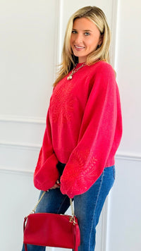 Tree of Life Sweater-140 Sweaters-&MERCI-Coastal Bloom Boutique, find the trendiest versions of the popular styles and looks Located in Indialantic, FL