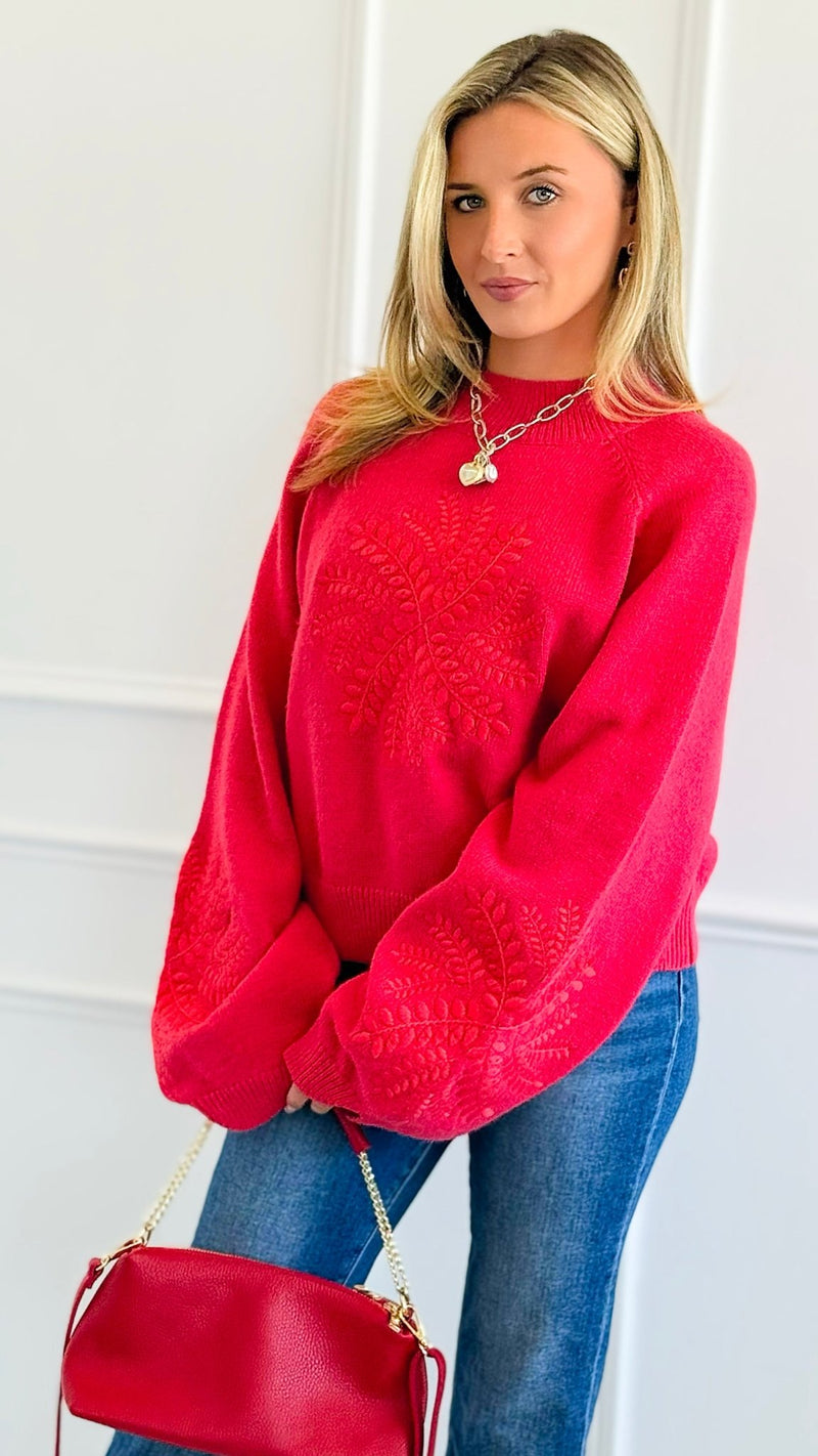 Tree of Life Sweater-140 Sweaters-&MERCI-Coastal Bloom Boutique, find the trendiest versions of the popular styles and looks Located in Indialantic, FL