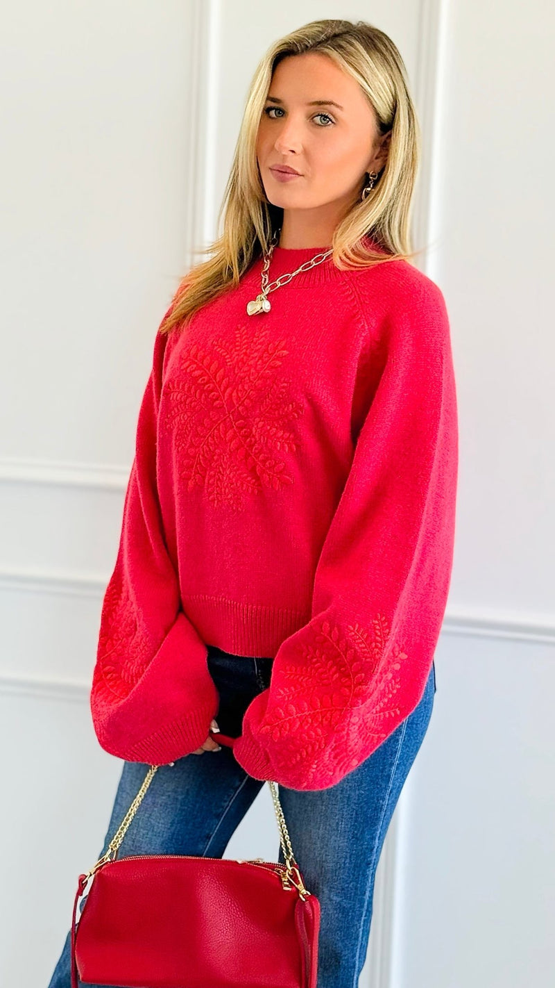 Tree of Life Sweater-140 Sweaters-&MERCI-Coastal Bloom Boutique, find the trendiest versions of the popular styles and looks Located in Indialantic, FL