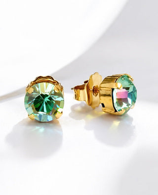 Trentley Stud Earring - Aqua Bohemica Lemon - TOVA