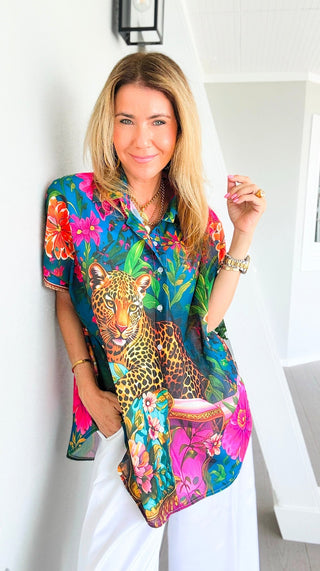 Tropical Jungle Ibiza Italian Top