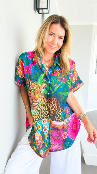 Tropical Jungle Ibiza Italian Top