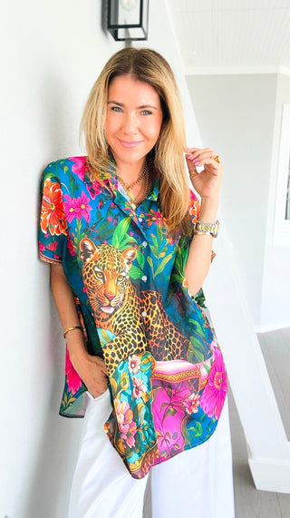 Tropical Jungle Ibiza Italian Top