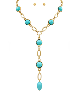 Lagoon Drift Statement Necklace