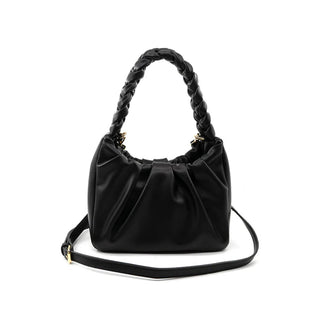 Twist of Noir Shoulder Bag-240 Bags-BC Handbags-Coastal Bloom Boutique, find the trendiest versions of the popular styles and looks Located in Indialantic, FL