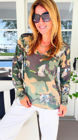 Unexpected Flight Lurex Trim Italian Top