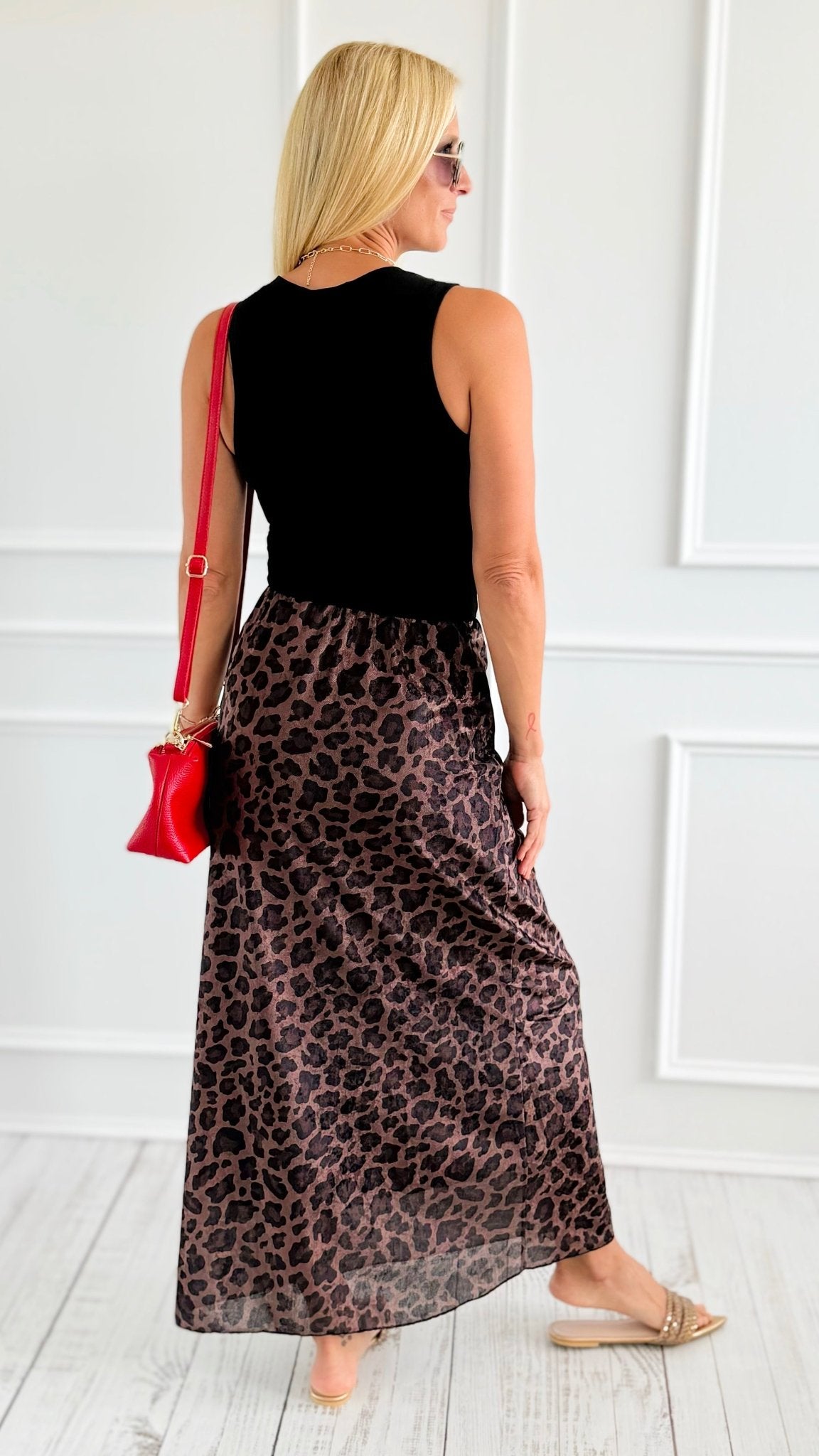 Untamed Elegance Italian Skirt-170 bottoms-Mitica & Co-Coastal Bloom Boutique, find the trendiest versions of the popular styles and looks Located in Indialantic, FL