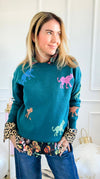 Urban Wildcat Knit Sweater-140 Sweaters-entro-Coastal Bloom Boutique, find the trendiest versions of the popular styles and looks Located in Indialantic, FL