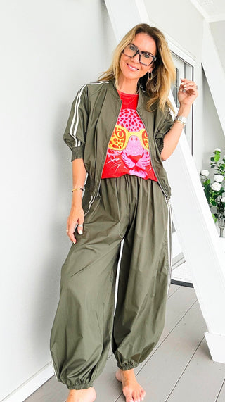 Varsity Lane Italian Jogger