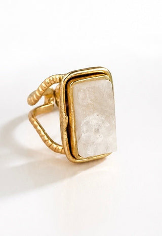 Vintage Vogue Rectangle Ring