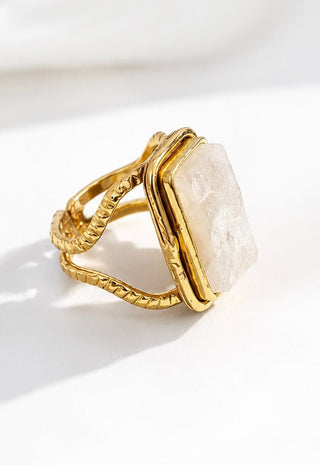 Vintage Vogue Rectangle Ring