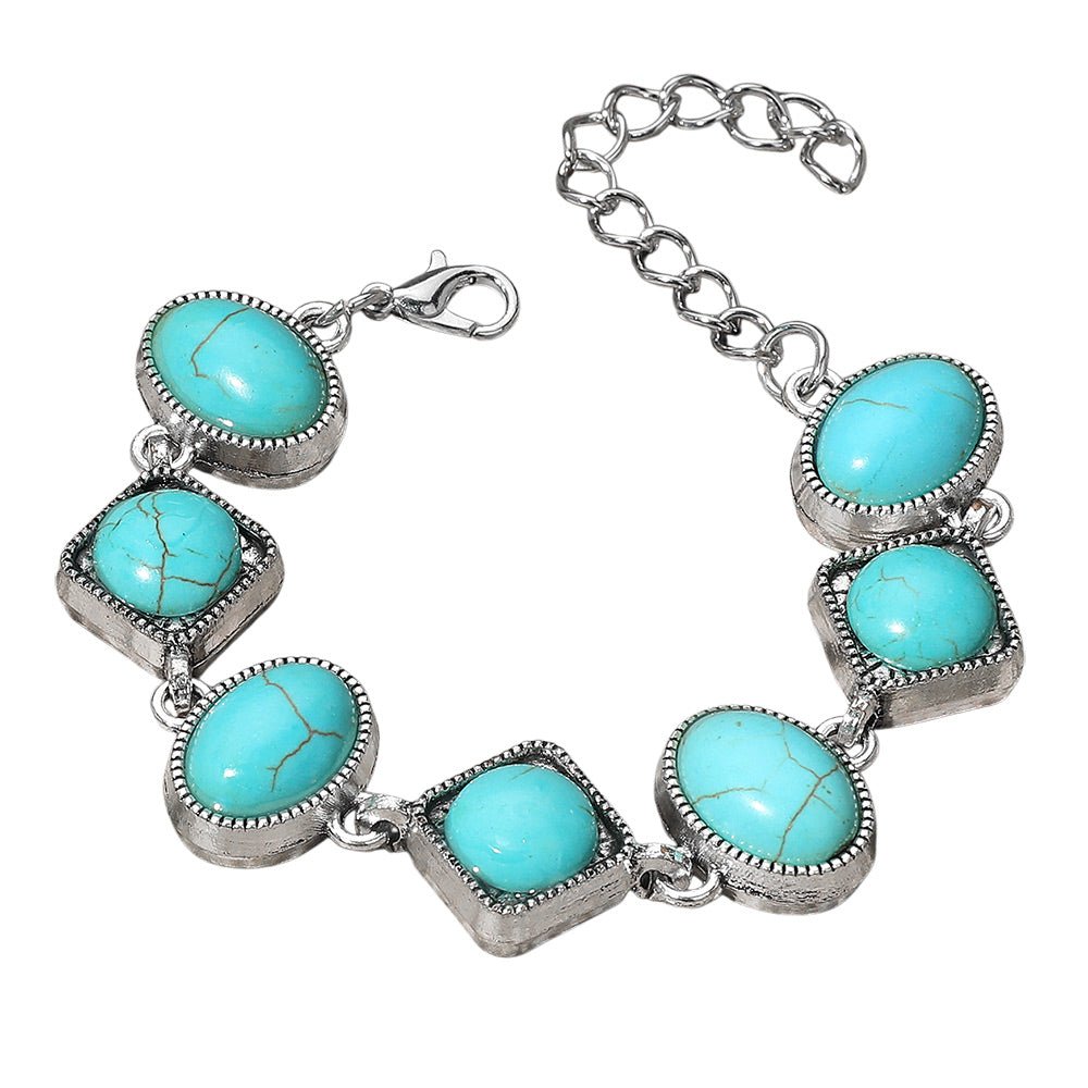 Vintage Western Stone Bracelet-230 Jewelry-NYW-Coastal Bloom Boutique, find the trendiest versions of the popular styles and looks Located in Indialantic, FL
