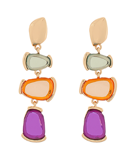 Color Muse Drop Earrings-230 Jewelry-GS JEWELRY-Coastal Bloom Boutique, find the trendiest versions of the popular styles and looks Located in Indialantic, FL
