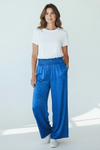 Royal Drape Pants- Royal Blue-170 Bottoms-BucketList-Coastal Bloom Boutique, find the trendiest versions of the popular styles and looks Located in Indialantic, FL