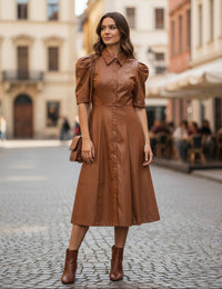 Prairie Luxe Midi Dress-200 Dresses/Jumpsuits/Rompers-ROUSSEAU-Coastal Bloom Boutique, find the trendiest versions of the popular styles and looks Located in Indialantic, FL