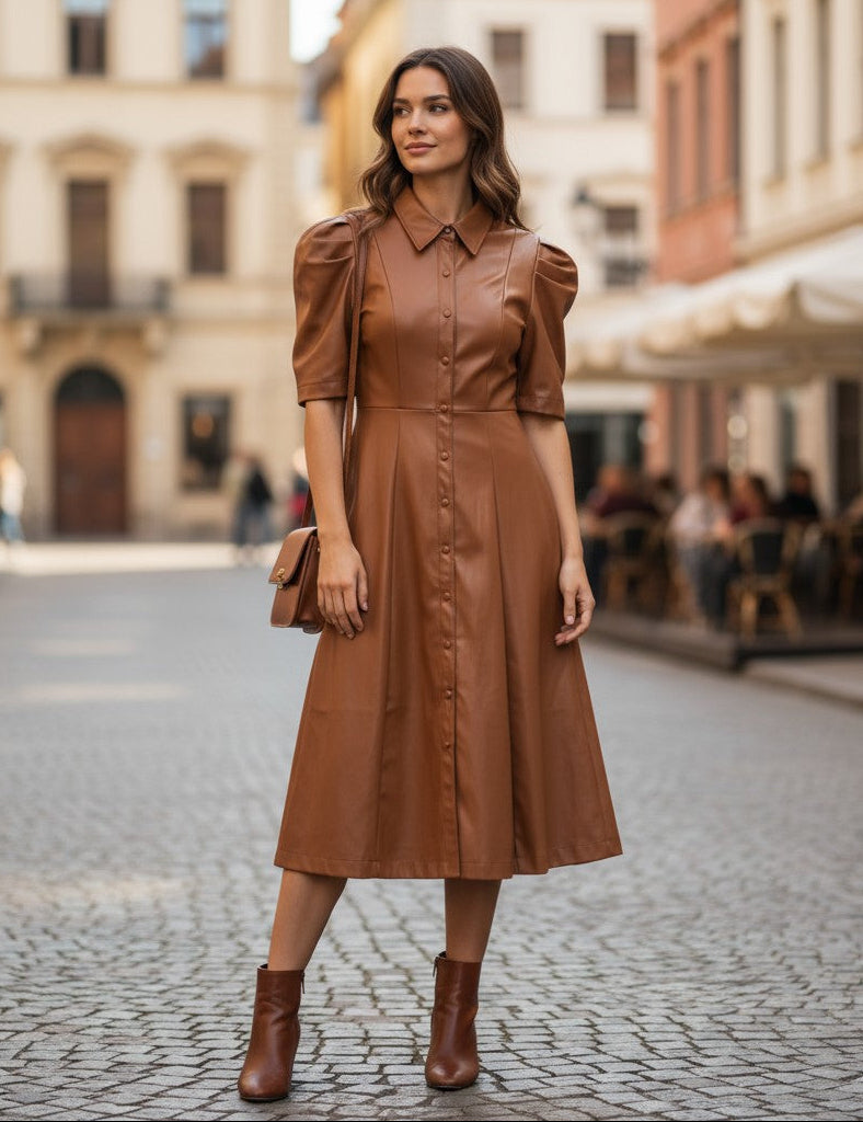 Prairie Luxe Midi Dress-200 Dresses/Jumpsuits/Rompers-ROUSSEAU-Coastal Bloom Boutique, find the trendiest versions of the popular styles and looks Located in Indialantic, FL