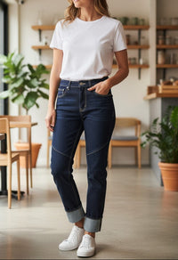 The Unpatched Italian Denim Pant-100 Pants-DIPINTO DI BLU-Coastal Bloom Boutique, find the trendiest versions of the popular styles and looks Located in Indialantic, FL