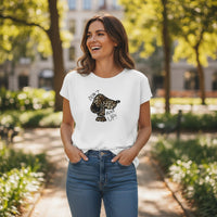 "Don't Give Up" Casual Italian Tee-110 short Sleeve Top-Mitica & Co-Coastal Bloom Boutique, find the trendiest versions of the popular styles and looks Located in Indialantic, FL