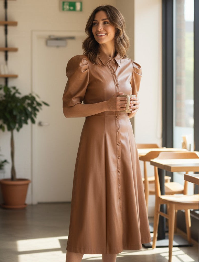 Prairie Luxe Midi Dress-200 Dresses/Jumpsuits/Rompers-ROUSSEAU-Coastal Bloom Boutique, find the trendiest versions of the popular styles and looks Located in Indialantic, FL