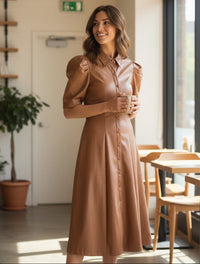 Prairie Luxe Midi Dress-200 Dresses/Jumpsuits/Rompers-ROUSSEAU-Coastal Bloom Boutique, find the trendiest versions of the popular styles and looks Located in Indialantic, FL