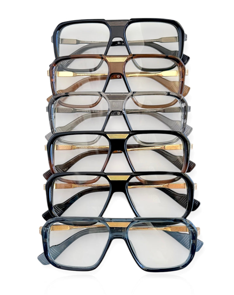 Vision of Boldness Glasses-260 Other Accessories-H&D-Coastal Bloom Boutique, find the trendiest versions of the popular styles and looks Located in Indialantic, FL