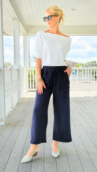 Wanderlust Dream Frayed Pocket Pants