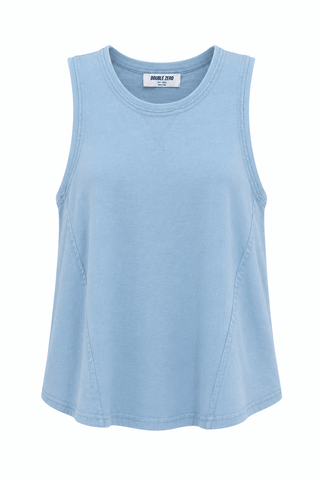 Washed Cotton Muscle Tank