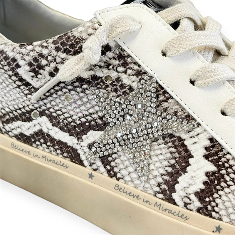 Weekend Luxe Sneaker - Snake-250 Shoes-miracle miles-Coastal Bloom Boutique, find the trendiest versions of the popular styles and looks Located in Indialantic, FL