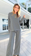 Weekend Muse Striped Pant-100 Pants-things between-Coastal Bloom Boutique, find the trendiest versions of the popular styles and looks Located in Indialantic, FL
