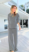 Weekend Muse Striped Pant-100 Pants-things between-Coastal Bloom Boutique, find the trendiest versions of the popular styles and looks Located in Indialantic, FL