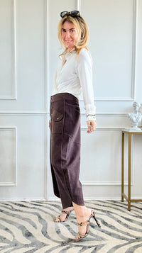 Weekend Wander Vintage Terry Wide Leg Pant