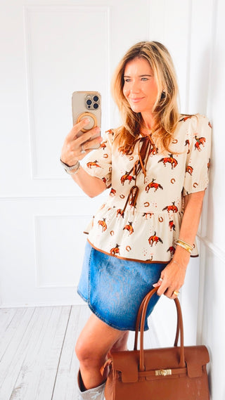 Western Charm Top